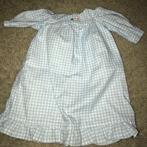 18” doll nightgown blue